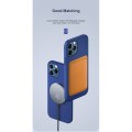 Benks Magsafe MFM Silikonowe Etui do iPhone 12 Pro Max niebieskie