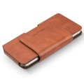 QIALINO Skórzane Etui na pasek iPhone Huawei Xiaomi brązowe