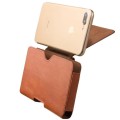 QIALINO Skórzane Etui na pasek iPhone Huawei Xiaomi brązowe