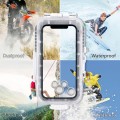 PULUZ Wodoszczelne 40m Etui Obudowa do iPhone 12 / 12 Pro