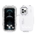PULUZ Wodoszczelne 40m Etui Obudowa do iPhone 12 / 12 Pro