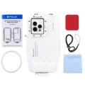 PULUZ Wodoszczelne 40m Etui Obudowa do iPhone 12 / 12 Pro