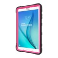 Shockproof Pancerne Etui Obudowa do Samsung Galaxy Tab E 9.6 czarno-różowe