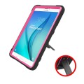 Shockproof Pancerne Etui Obudowa do Samsung Galaxy Tab E 9.6 czarno-różowe