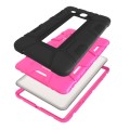 Shockproof Pancerne Etui Obudowa do Samsung Galaxy Tab E 9.6 czarno-różowe