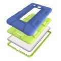Shockproof Pancerne Etui Obudowa do Samsung Galaxy Tab E 9.6 niebiesko-zielone
