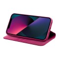 QIALINO Eleganckie Skórzane Etui do iPhone 13 Mini różowe