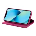 QIALINO Eleganckie Skórzane Etui do iPhone 13 różowe