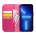 QIALINO Eleganckie Skórzane Etui do iPhone 13 Pro Max różowe