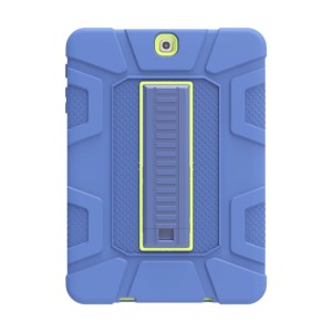 Shockproof  Pancerne Etui Obudowa do Samsung Galaxy Tab S2 9.7 T810 niebiesko-zielone