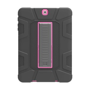 Shockproof  Pancerne Etui Obudowa do Samsung Galaxy Tab S2 9.7 T810 czarno-różowe