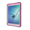 Shockproof Pancerne Etui Obudowa do Samsung Galaxy Tab S2 9.7 T810 czarno-różowe