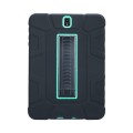 Shockproof Pancerne Etui Obudowa do Samsung Galaxy Tab S3 9.7 czarno-zielone