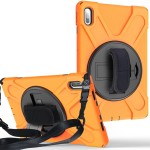 Shockproof Pancerne Etui z Paskiem do Huawei MatePad Pro 10.8 orange