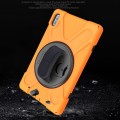 Shockproof Pancerne Etui z Paskiem do Huawei MatePad Pro 10.8 orange