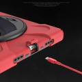 Shockproof Pancerne Etui z Paskiem do Huawei MatePad Pro 10.8 czerwone