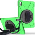 Shockproof Pancerne Etui z Paskiem do Huawei MatePad Pro 10.8 zielone