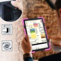 Shockproof Pancerne Etui z Paskiem do Huawei MatePad Pro 10.8 różowe