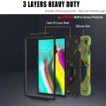 Shockproof X-Shape Pancerne Etui do Samsung Galaxy Tab S5E Army Green