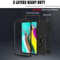 Shockproof X-Shape Pancerne Etui do Samsung Galaxy Tab S5E czarna