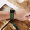 Skórzany Mocny Pasek do Apple Watch 38mm / 40mm zielony