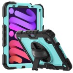 Shockproof Pancerne Etui Obudowa z Pen Slot i Paskiem do iPad Mini 6