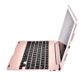 Elegancka Klawiatura Bluetooth iPad 9.7 2017/ 2018 złoty róż