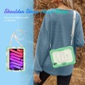 Shockproof Pancerne Etui Obudowa z Pen Slot i Paskiem do iPad Mini 6