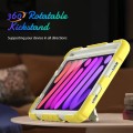 Shockproof Pancerne Etui Obudowa z Pen Slot i Paskiem do iPad Mini 6 zółte