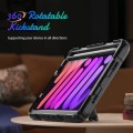 Shockproof Pancerne Etui Obudowa z Pen Slot i Paskiem do iPad Mini 6 czarn