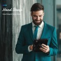 Shockproof Pancerne Etui Obudowa z Pen Slot i Paskiem do iPad Mini 6 czarn
