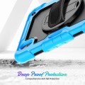 Shockproof Pancerne Mocne Etui z Paskiem i Podstawką do iPad Mini 6 niebieskie