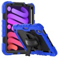 Shockproof Pancerne Etui Obudowa z Pen Slot i Paskiem do iPad Mini 6 granatowe