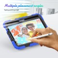 Shockproof Pancerne Etui Obudowa z Pen Slot i Paskiem do iPad Mini 6 granatowe