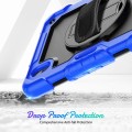 Shockproof Pancerne Etui Obudowa z Pen Slot i Paskiem do iPad Mini 6 granatowe