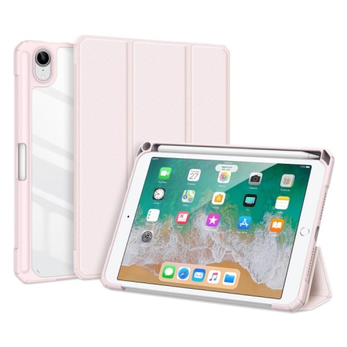 DUX DUCIS TOBY Series Smart Cover do iPad Mini 6 różowe