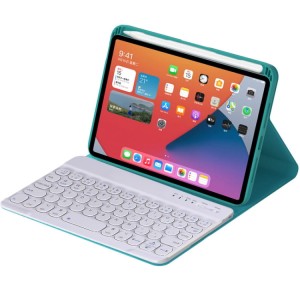 Zielone Etui Klawiatura Pen Slot do Apple iPad Mini 6