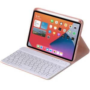 Różowe Etui Klawiatura Pen Slot do Apple iPad Mini 6