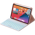 Różowe Etui Podświetlana Klawiatura Pen Slot do Apple iPad Mini 6
