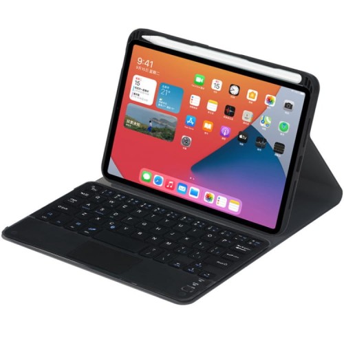 Czarne Etui Klawiatura z Gładzikiem do Apple iPad Mini 6