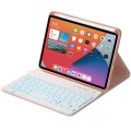 Różowe Etui Podświetlana Klawiatura z Pen Slot do Apple iPad Mini 6