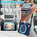 Shockproof Pancerne Etui Obudowa z Paskiem do iPad Mini 6 granatowe