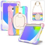 Shockproof Pancerne Etui Obudowa z Paskiem do iPad Mini 6 kolorowe