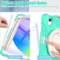 Shockproof Pancerne Etui Obudowa z Paskiem do iPad Mini 6 miętowe
