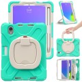Shockproof Pancerne Etui Obudowa z Paskiem do iPad Mini 6 miętowe