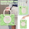 Shockproof Pancerne Etui Obudowa z Paskiem do iPad Mini 6 zielone matcha