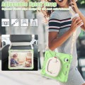 Shockproof Pancerne Etui Obudowa z Paskiem do iPad Mini 6 zielone matcha
