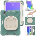Pancerne Mocne Etui dla dzieci do iPad Mini 6 zielone szmaragdowe
