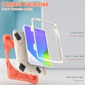 Shockproof Pancerne Etui Obudowa z Paskiem do iPad Mini 6 pomarańczowe