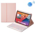 Różowe Etui Podświetlana Klawiatura Pen Slot do Apple iPad Mini 6